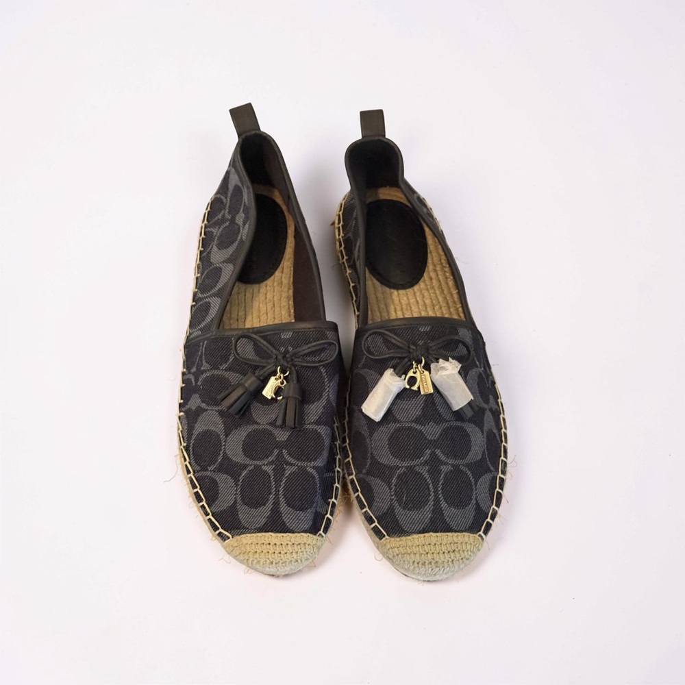 Coach Black  Espadrille Slip-Ons - Picture 3 of 7